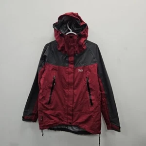 Rab Vidda Event Shell Rain Hooded Walking Jacket Red Waterproof Size Uk 14 - Picture 1 of 10