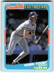 1989 Fleer Baseball's Exciting Stars - Robin Yount #44 - Bild 1 von 2