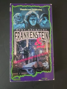 Vintage Frankenstein & Me VHS Burt Reynolds - Picture 1 of 7