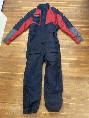 Terno de motocicleta First Gear Thermo 1 peça masculino M preto Hypertex equipamento de proteção - Imagem 1 de 4