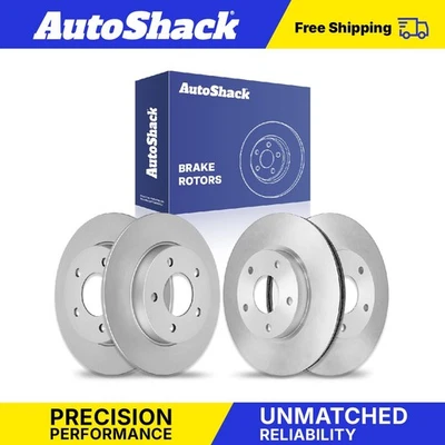 Front Rear Brake Rotors Set for 2004-2013 Mazda 3 2009-2013 Mazda 3 Sport Foto 1 de 4