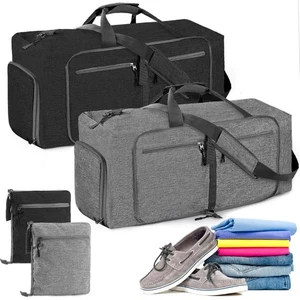 85L Large Foldable Waterproof Duffle Bag Oxford Luggage Lightweight Travel Tote - Bild 1 von 14