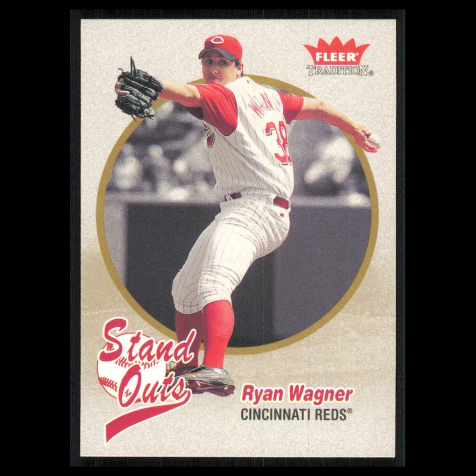 Tarjeta de béisbol Ryan Wagner #452 2004 Fleer Tradition Cincinnati Reds MLB casi nueva Foto 1 de 3