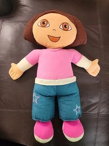 DORA THE EXPLORER PLUSH TOY 28" Cuddle Pillow TALL See Pics And Description - Picture 1 of 3