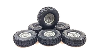 Axial UMG10 6x6 1.9 Military Style Plastic Bead Locks & Tires - Picture 1 of 4