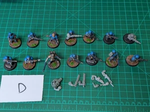 warhammer 40k Astra Militarum Cadian Shock Troops x14 Lot - Picture 1 of 9