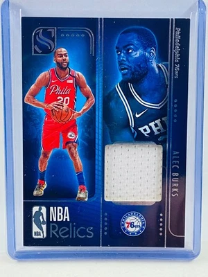 2024-25 Panini Silhouette Alec Burks NBA Relics #REL-BUR - Image 1 of 2