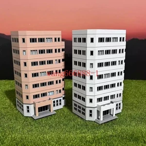 N Scale 1/160 School Building Model Railroads Modern House Buildings B DIY Kits - Picture 1 of 5