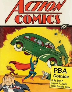 PBA Galleries * ACTION COMICS Auction Catalog * ACTION #s 1-700 & More - Picture 1 of 24