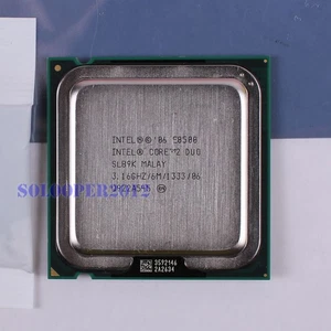 Free shipping Intel Core 2 Duo E8500 CPU 3.16GHz LGA775(SLB9K)1333 MHz Processor - Picture 1 of 1