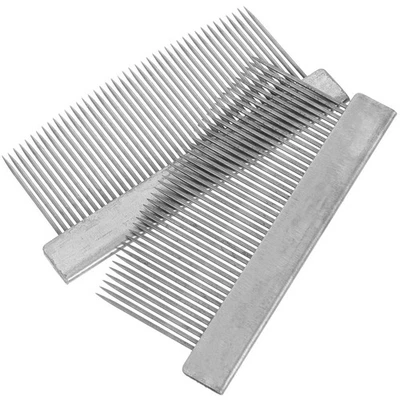 2 pezzi pettini per capelli con pettini per crine di cavallo strumenti per - Immagine 1 di 4