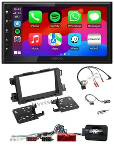 Kenwood Lenkrad USB DAB 2DIN Bluetooth Autoradio für Mazda 6 CX5 2013-2015 schwa - Bild 1 von 12