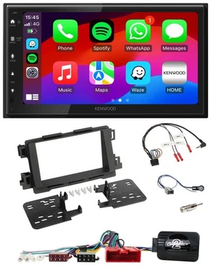 Kenwood Lenkrad USB DAB 2DIN Bluetooth Autoradio für Mazda 6 CX5 2013-2015 schwa - Bild 1 von 4
