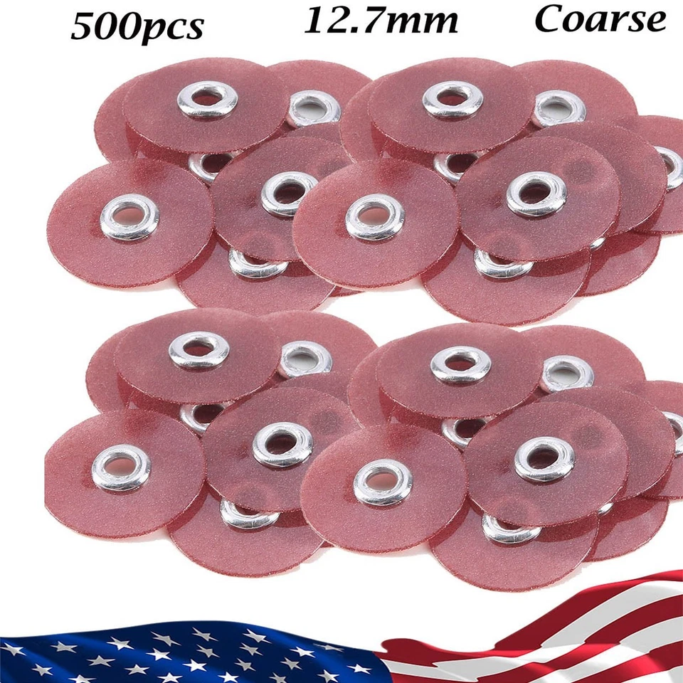 500 discos de pulido de acabado compuesto dental SOFLEX 12,7 mm gruesos Foto 1 de 4