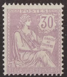 TIMBRE FRANCE NEUF ** TYPE MOUCHON N 128 REF 1295 - Foto 1 di 2