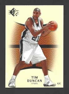 2007-08 SP Authentic Retail #92 TIM DUNCAN Raw - San Antonio Spurs - HOF - Picture 1 of 2