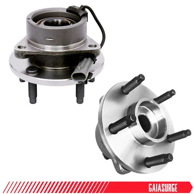 Pair Front Wheel Hub Bearings For Chevy Cobalt HHR Pontiac G5 Pursuit Saturn Ion — 第 1/4 张图片