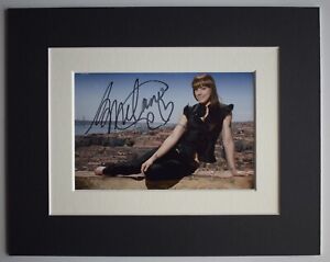 Autographe signé Mel C Melanie Chisholm 10x8 affichage photo musique légère tache