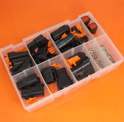 Genuine Deutsch DTM Series Assorted Electrical Connector Box Set - 190 Pieces - Image 1 of 4