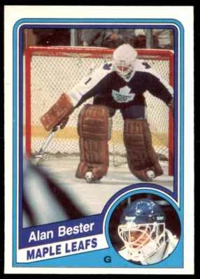 1984-85 O-Pee-Chee Allan Bester Rookie / Toronto Maple Leafs #297 - Image 1 of 2