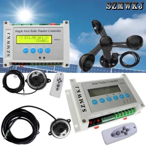 SZMWKJ Solar Panel Auto Tracking LCD Solar Tracker Controller W/ Wind Sensor Kit - Picture 1 of 17