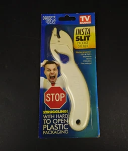 NEW As Seen On Tv Insta Slit Plastic Package Opener - Picture 1 of 3