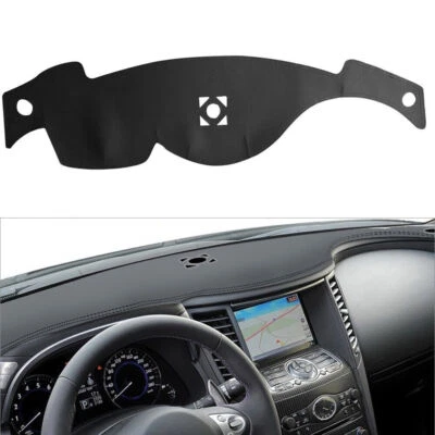 Cubierta de cuero para tablero de instrumentos de coche para Infiniti Fx35 Fx45 Fx50 09-13 alfombrilla antideslizante Foto 1 de 4