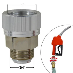 ZAPFPISTOLE DREHGELENK ADAPTER SWIVEL DIESELPUMPE DIESELSCHLAUCH 3/4 auf 1 Zoll - Bild 1 von 3