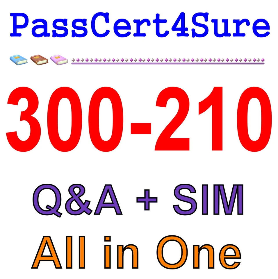 Cisco Best Practice Material For 300-210 Exam Q&A+SIM - Image 1 of 1