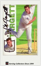 1998/99 Select Cricket Retail Shield Standout Signature Card SS2: Ben Targett