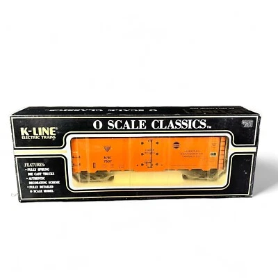 K-Line NW 7607 O Gauge N & W American Refrigerator Transit Co #7607 New In Box - Image 1 of 4