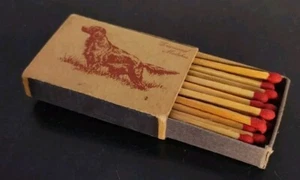 1952 Full Box of Diamond Match Co. Stick Matches, Hunting Bird Dog On Matchbox - Picture 1 of 3