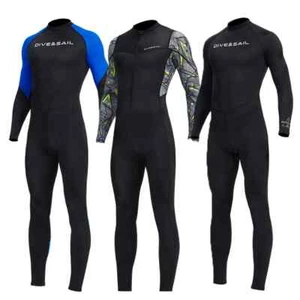 Tauchen Haut Erwachsene Jugend dünner Neoprenanzug Rash Guard - Ganzkörper UV-Schutz UPF50 - Bild 1 von 22