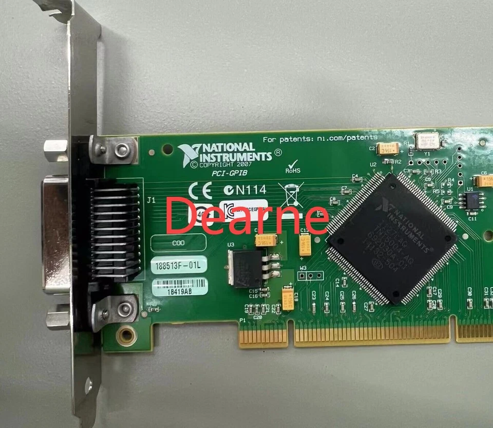 NI National Instruments NI PCI-GPIB IEEE 488.2 Interface Adapter Card 188513-01 - Image 1 of 1