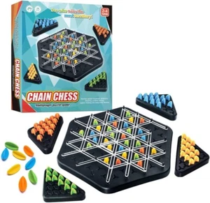 Chain Triangle Chess Educational Desktop Game for Parent-Child Interaction - Picture 1 of 15