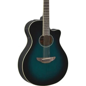 Yamaha APX600 Acoustic-Electric Guitar Oriental Blue Burst - Picture 1 of 6