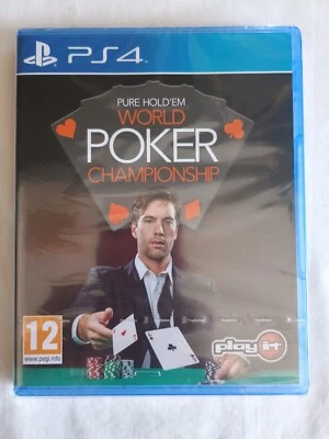 Pure Hold'em World Poker Championship PS4 Playstation 4 NEW SEALED Free Postage - Image 1 of 4
