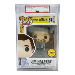 PSA 8.5 Funko Pop! Jim Halpert #870 Chase - Picture 1 of 6
