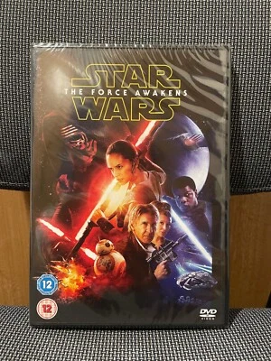 Disney Star Wars Episode 7 / VII The Force Awakens - Region 2 DVD - New - Image 1 of 2