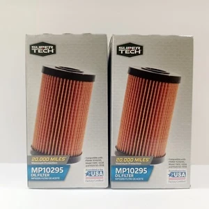Super Tech Oil Filter MP11955 20,000 Mile Protection Made in USA- Lot of 2 - Picture 1 of 2