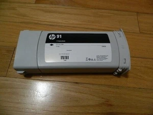 Original HP #91 Mattschwarz 775ml Kartusche C9464A Designjet Z6100 Bj 2019 NEU - Bild 1 von 2