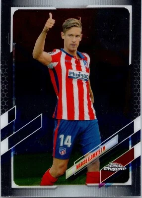 Marcos Llorente  #54 2021 Topps Chrome UEFA Champions League - Image 1 of 2