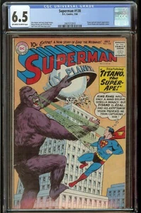 Superman #138 CGC 6,5 Off White to White Pages 7/60 Lori Lemaris Titano App - Imagen 1 de 3