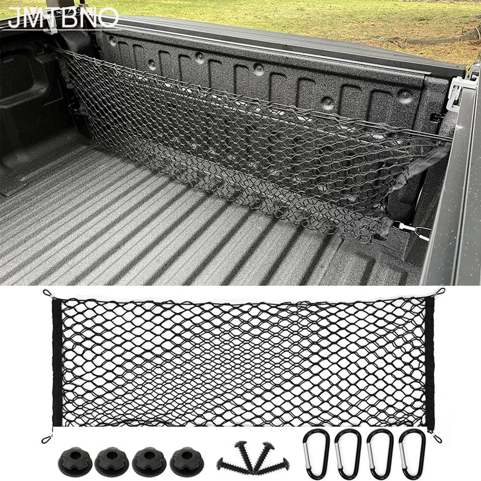 Envelope Style Trunk Cargo Net Storage Organizer For Ford Ranger Pickup Truck - Image 1 of 4