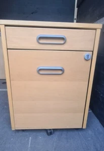 ✅️iKEA Effektiv Rollcontainer Schubladen Schrank Aktenschrank Büro Möbel Galant - Bild 1 von 6
