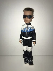 Bratz Fashion Doll Boy Cameron Race Car Driver 10 Inches Figure Male Glasses - Picture 1 of 8