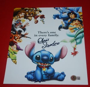 CHRIS SANDERS Signed 8X10 Lilo & Stitch Disney Photo Beckett COA BR28226 - Picture 1 of 3