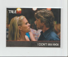 2012 True Blood TV Show Premiere Edition Trading Card #19 I Dont Wanna Know