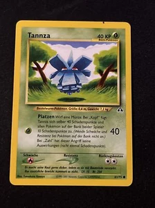 Pokemon Card German Neo Discovery Pineco (Tannza) 61/75. Vintage - Picture 1 of 2