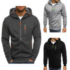 Zipper Sweatshirts Men's Hoodies Outerwear Male Tracksuit Hooded Coats Safety 》